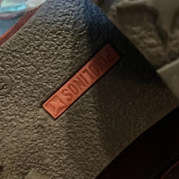 PIKOLINOS Women's San Sebastián Burgendy Ankle Boots size 11 - Picture 6 of 9